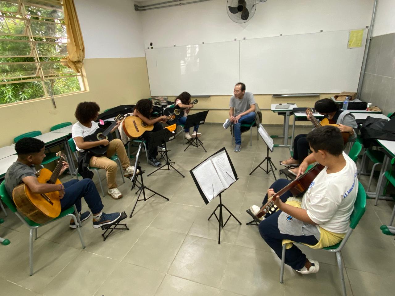Oficinas de Música Caipira recebem mais de 20 novos alunos este ano