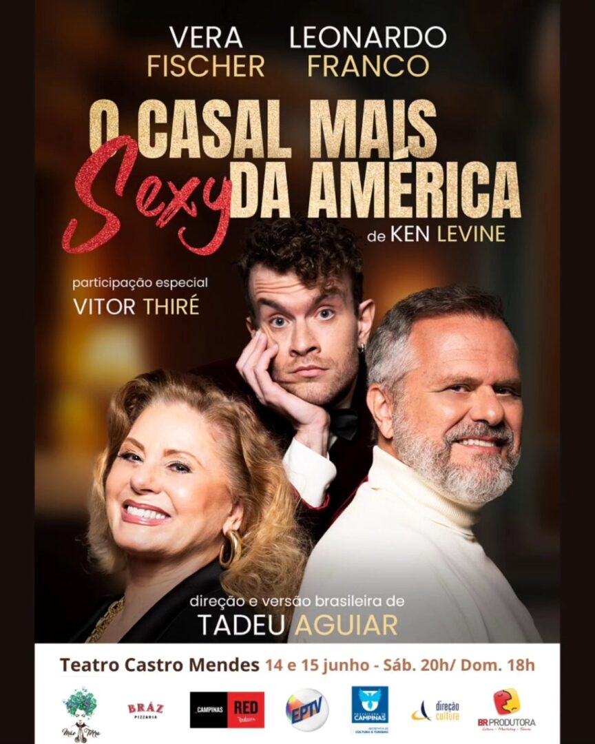 Dica cultural: peça “O Casal Mais Sexy da América” chega a Campinas