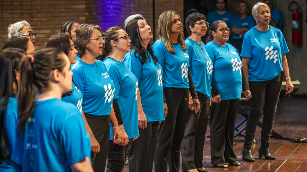 Coral adulto Oficinas Culturais canta na Matriz de Jundiaí no dia 27 de setembro